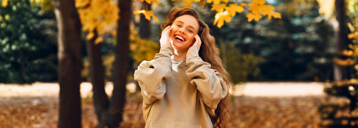 Woman in Autumn