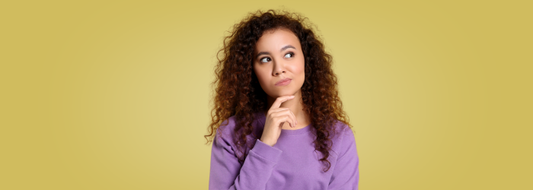 woman's with questioning look
