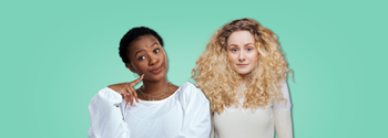 woman's with questioning look