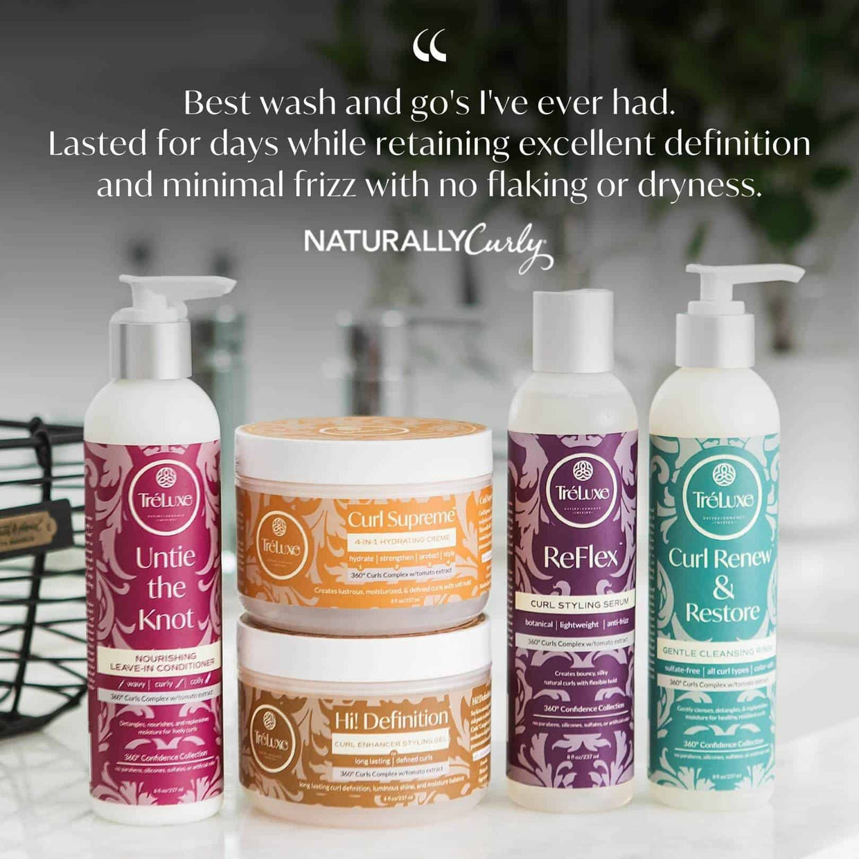 360° Curls Collection Routine – TréLuxe